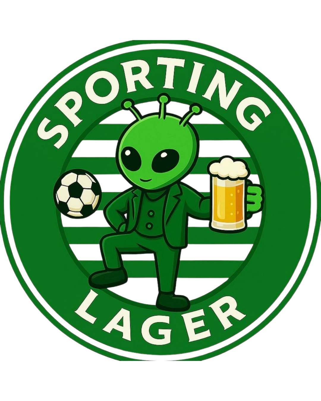 Escudo de Sporting Lager